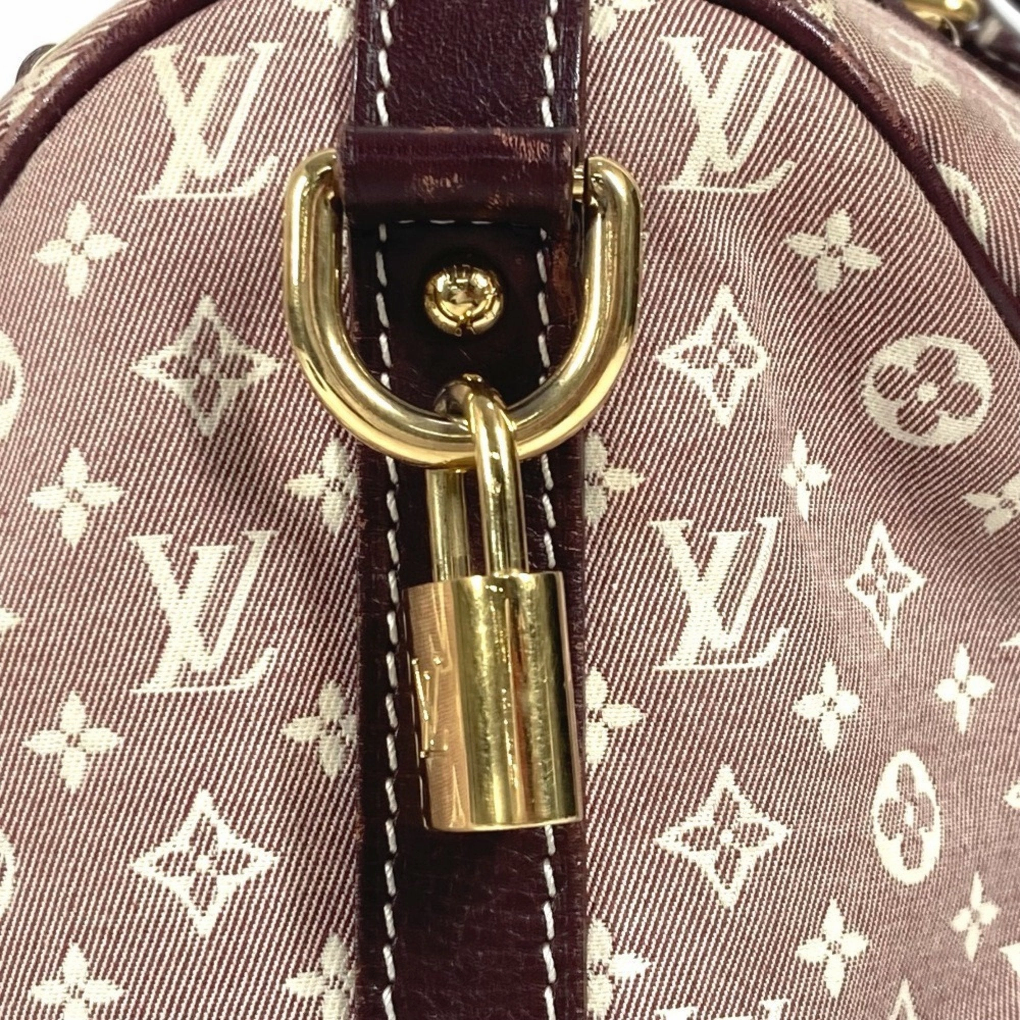 Louis Vuitton Color Sepia Monogram Idylle Boston Bag Handbag Shoulder Bag (Pre-Owned)