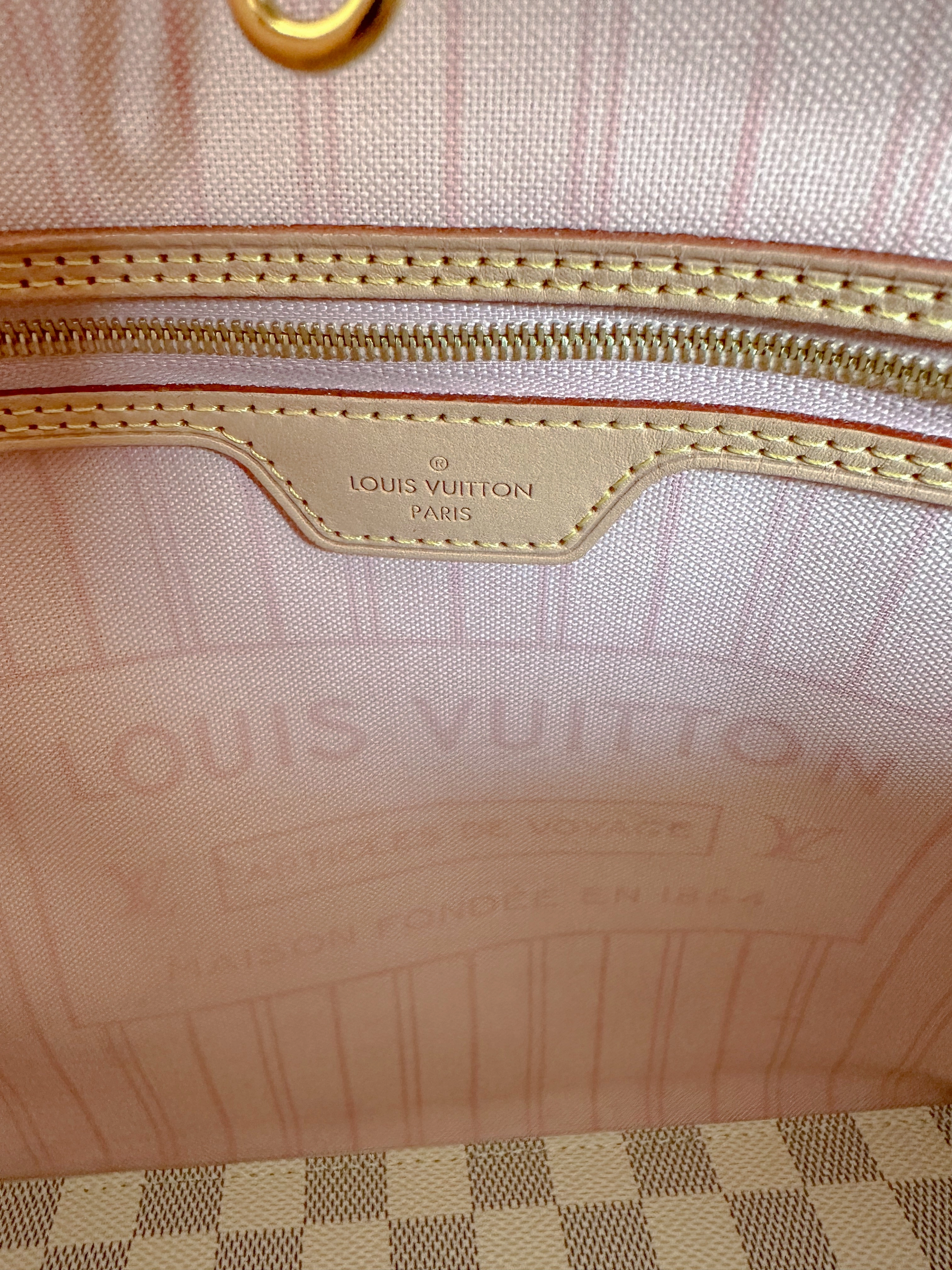 Louis Vuitton Damier Azur Neverfull MM