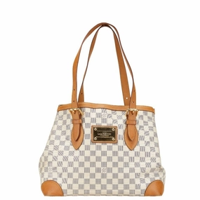 Louis Vuitton Damier Azur Pvc Leather Shoulder Bag Tote Bag (Pre-Owned)