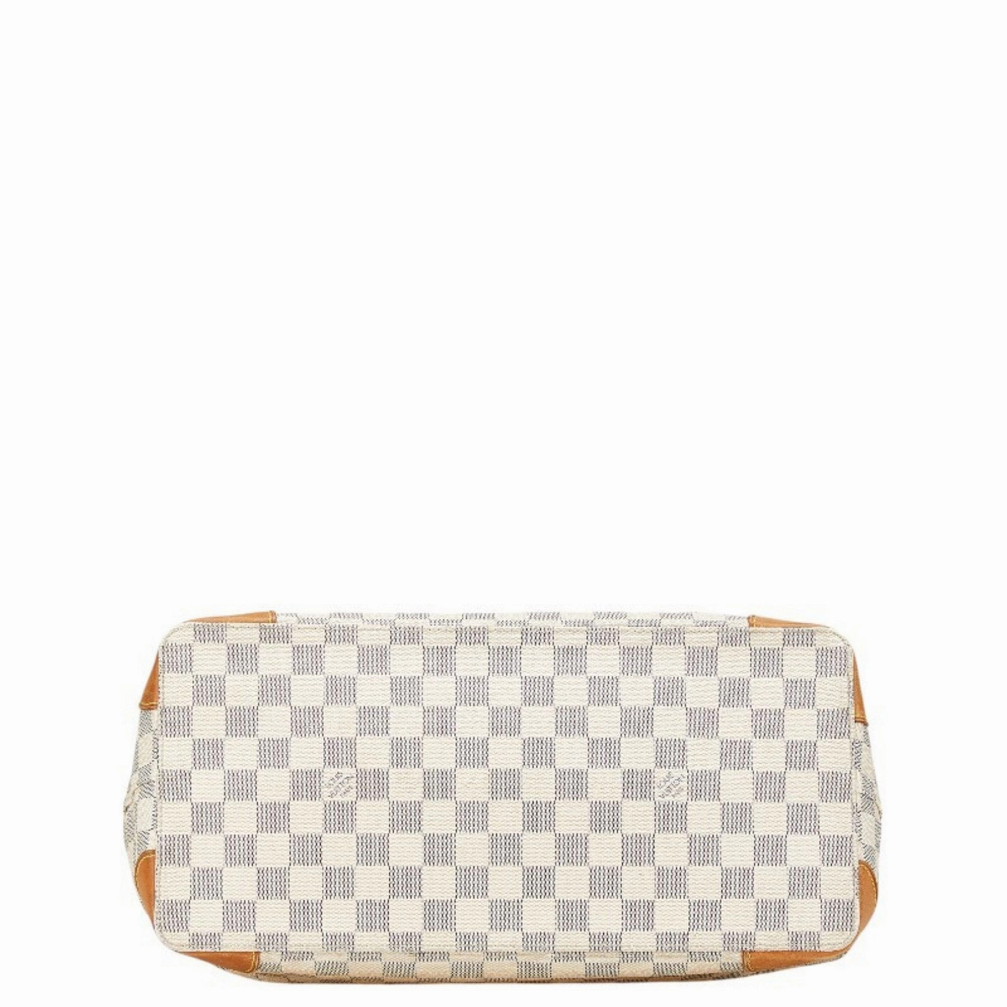 Louis Vuitton Damier Azur Pvc Leather Shoulder Bag Tote Bag (Pre-Owned)