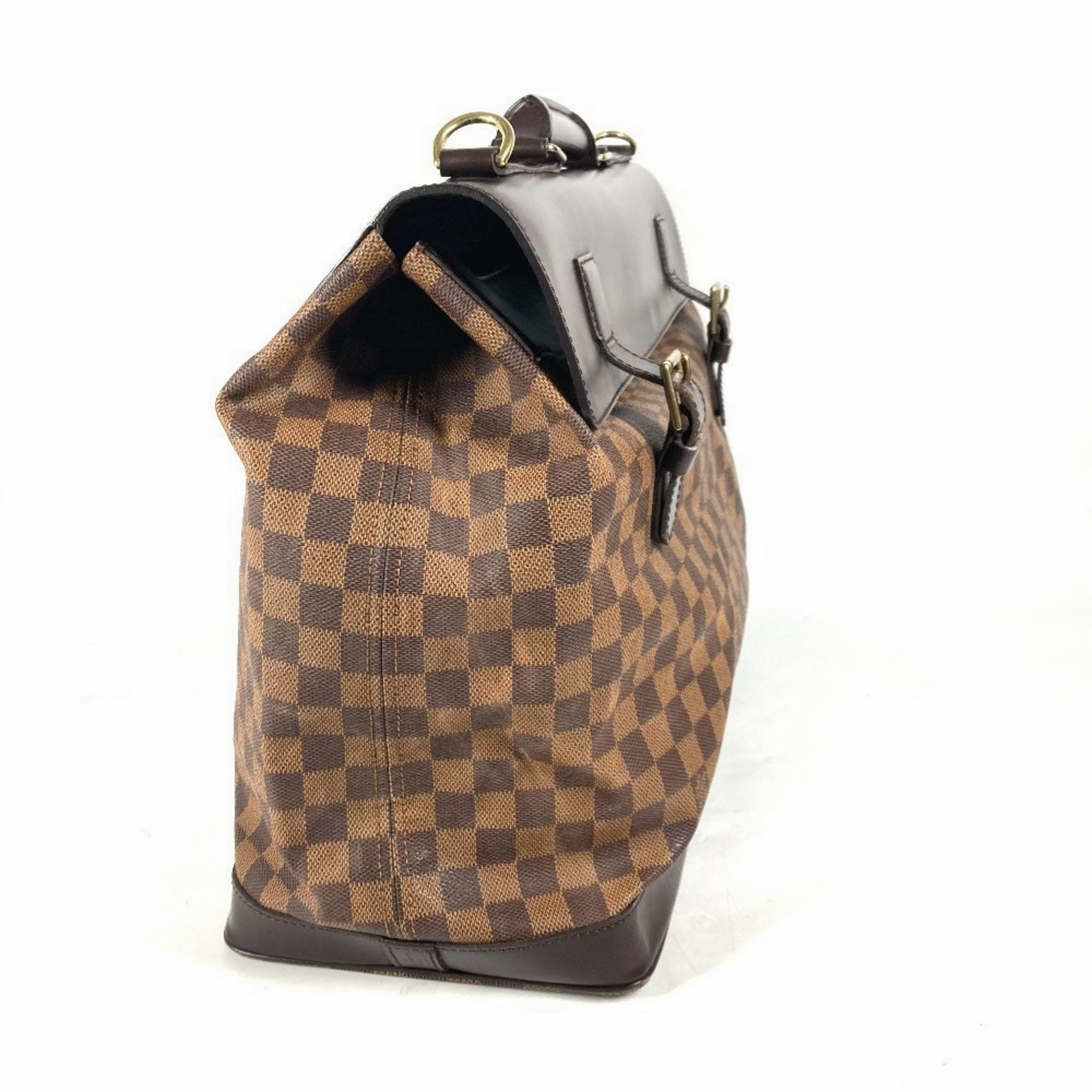 Louis Vuitton Damier Canvas Boston Bag Handbag Tote Bag (Pre-Owned)