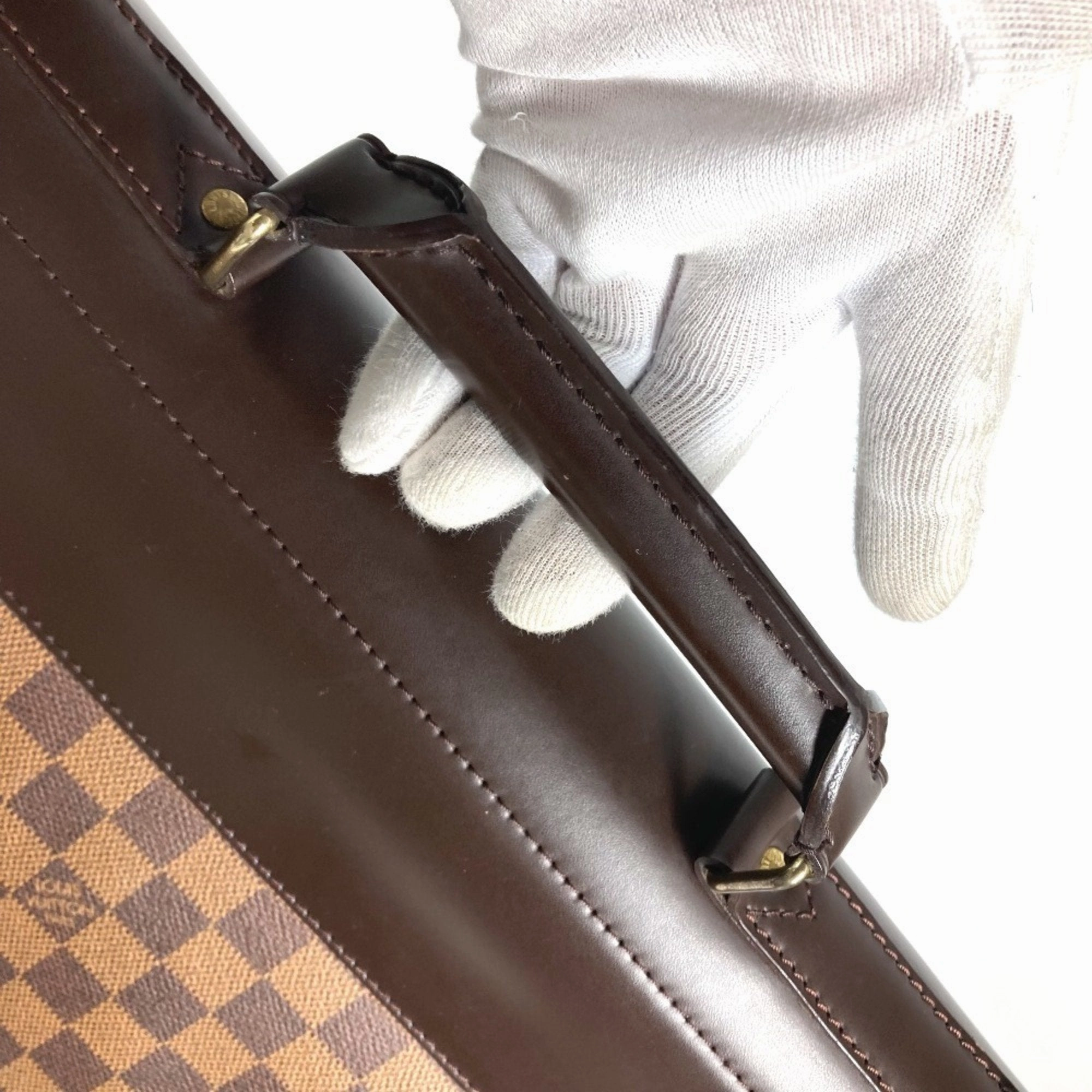 Louis Vuitton Damier Canvas Boston Bag Handbag Tote Bag (Pre-Owned)