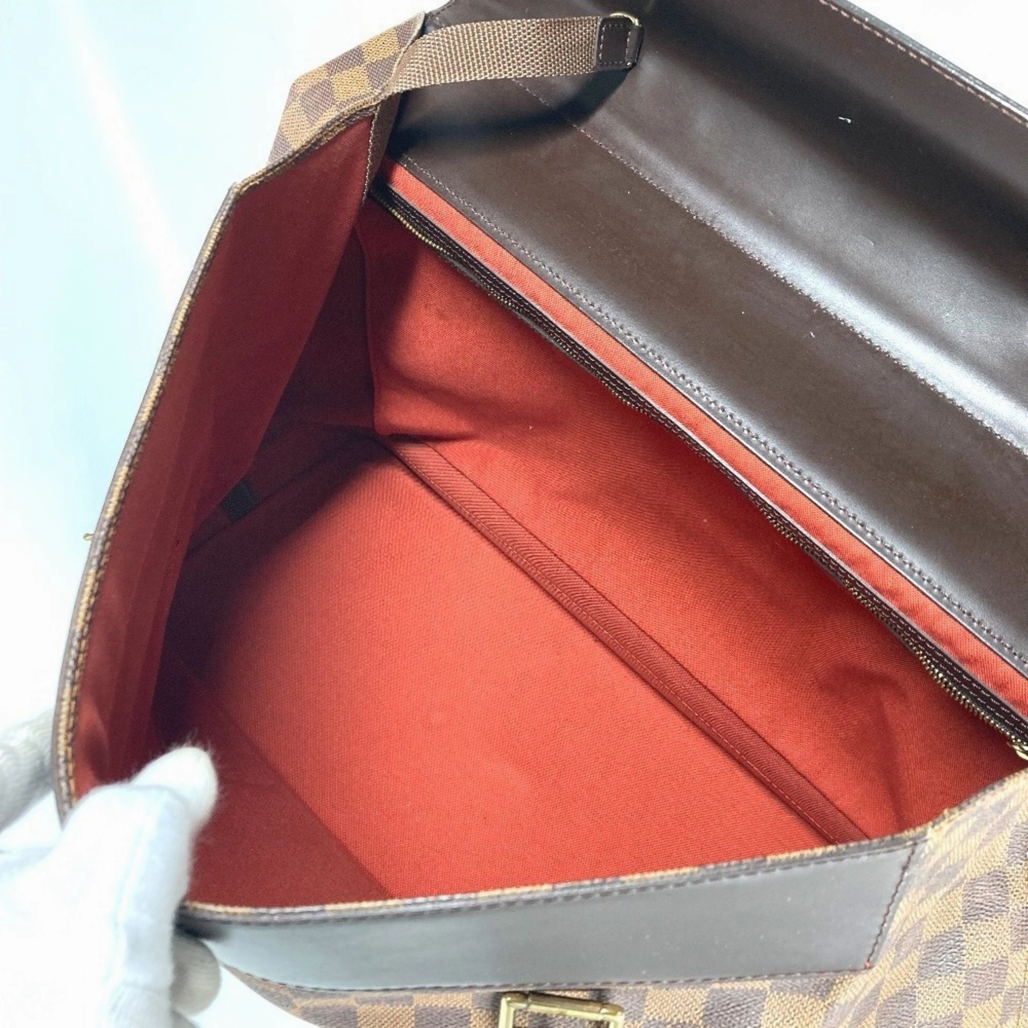 Louis Vuitton Damier Canvas Boston Bag Handbag Tote Bag (Pre-Owned)