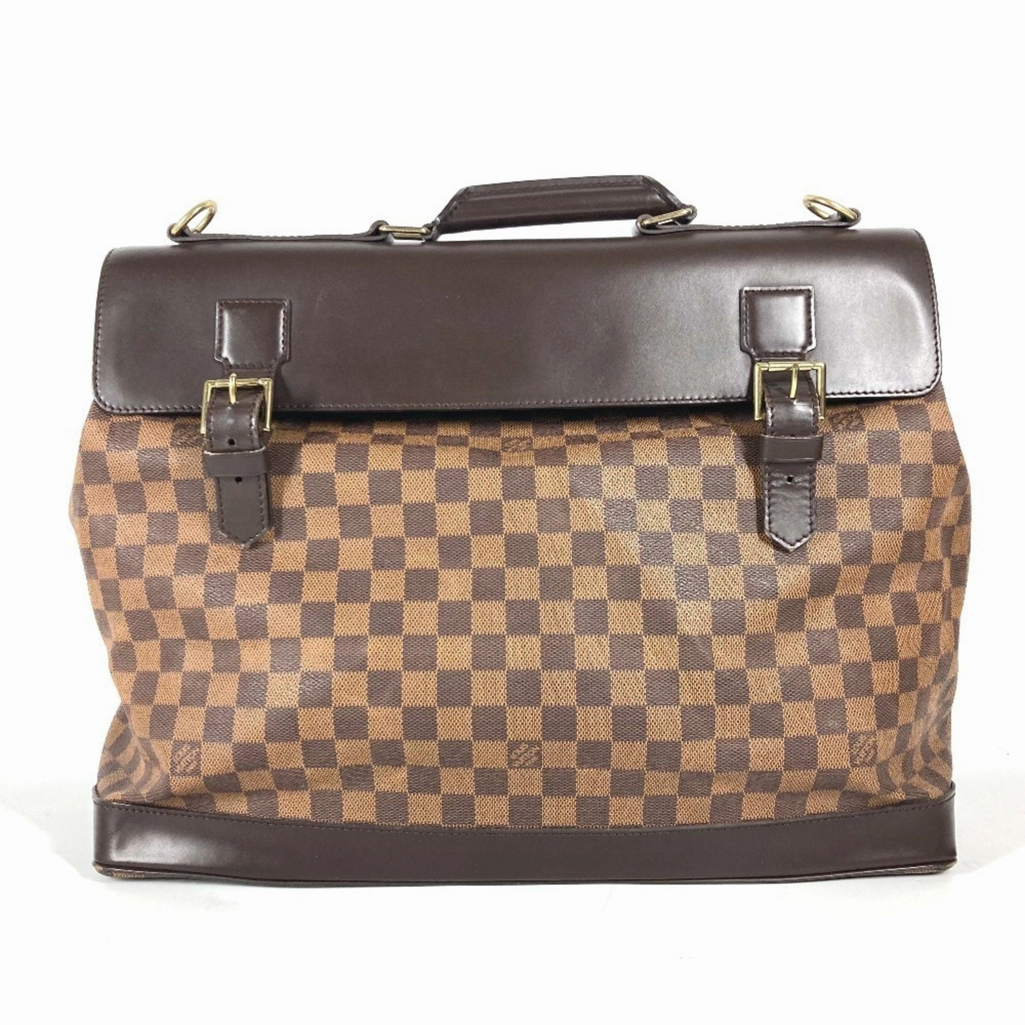 Louis Vuitton Damier Canvas Boston Bag Handbag Tote Bag (Pre-Owned)