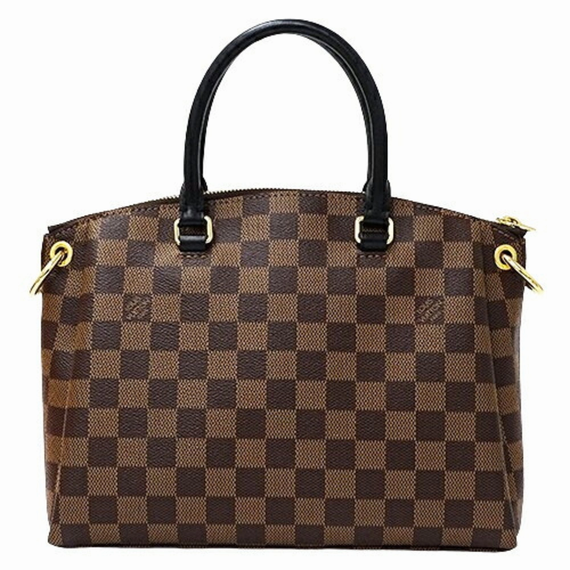 Louis Vuitton Damier Canvas Ebene Damier Canvas Handbag Shoulder Bag (Pre-Owned)
