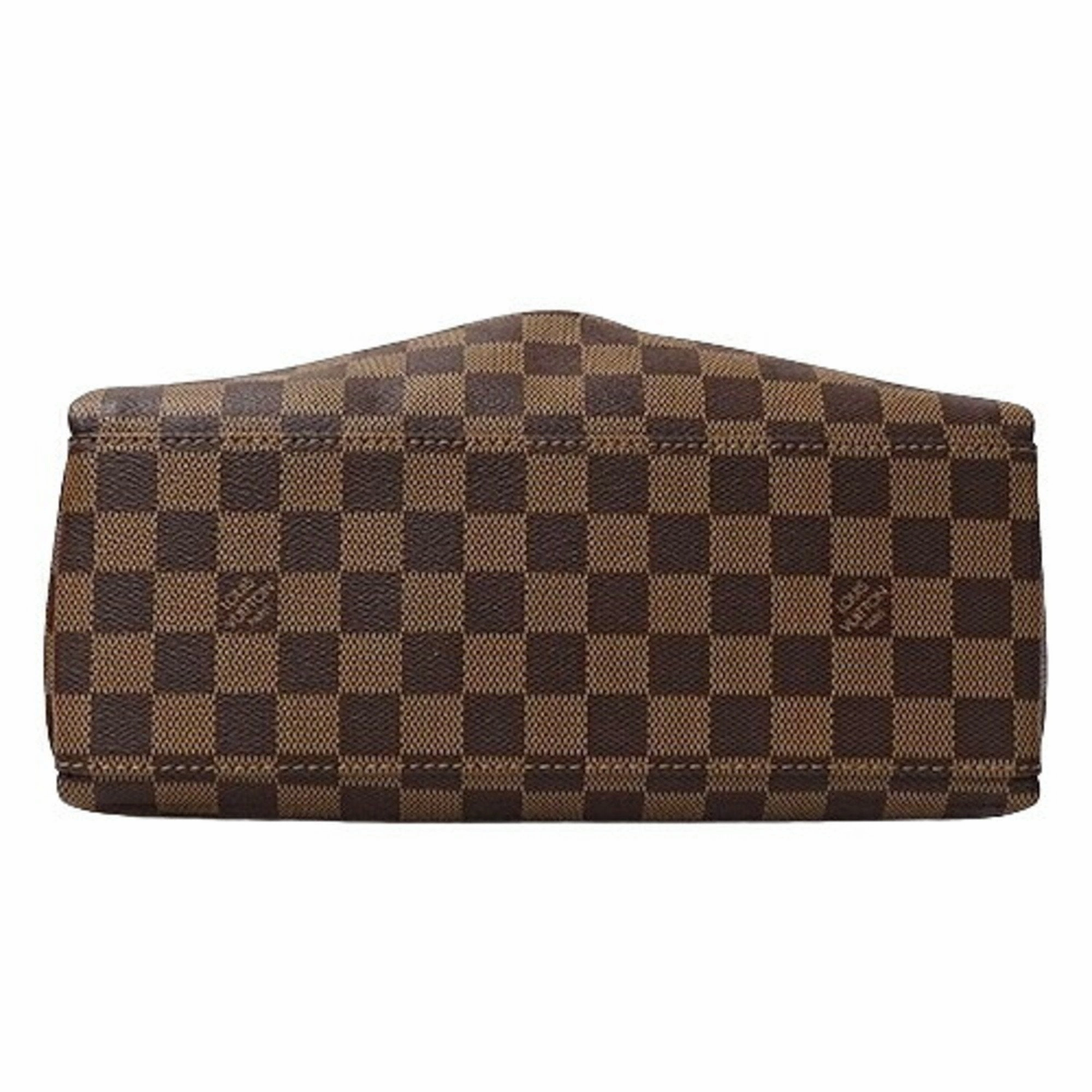 Louis Vuitton Damier Canvas Ebene Damier Canvas Handbag Shoulder Bag (Pre-Owned)