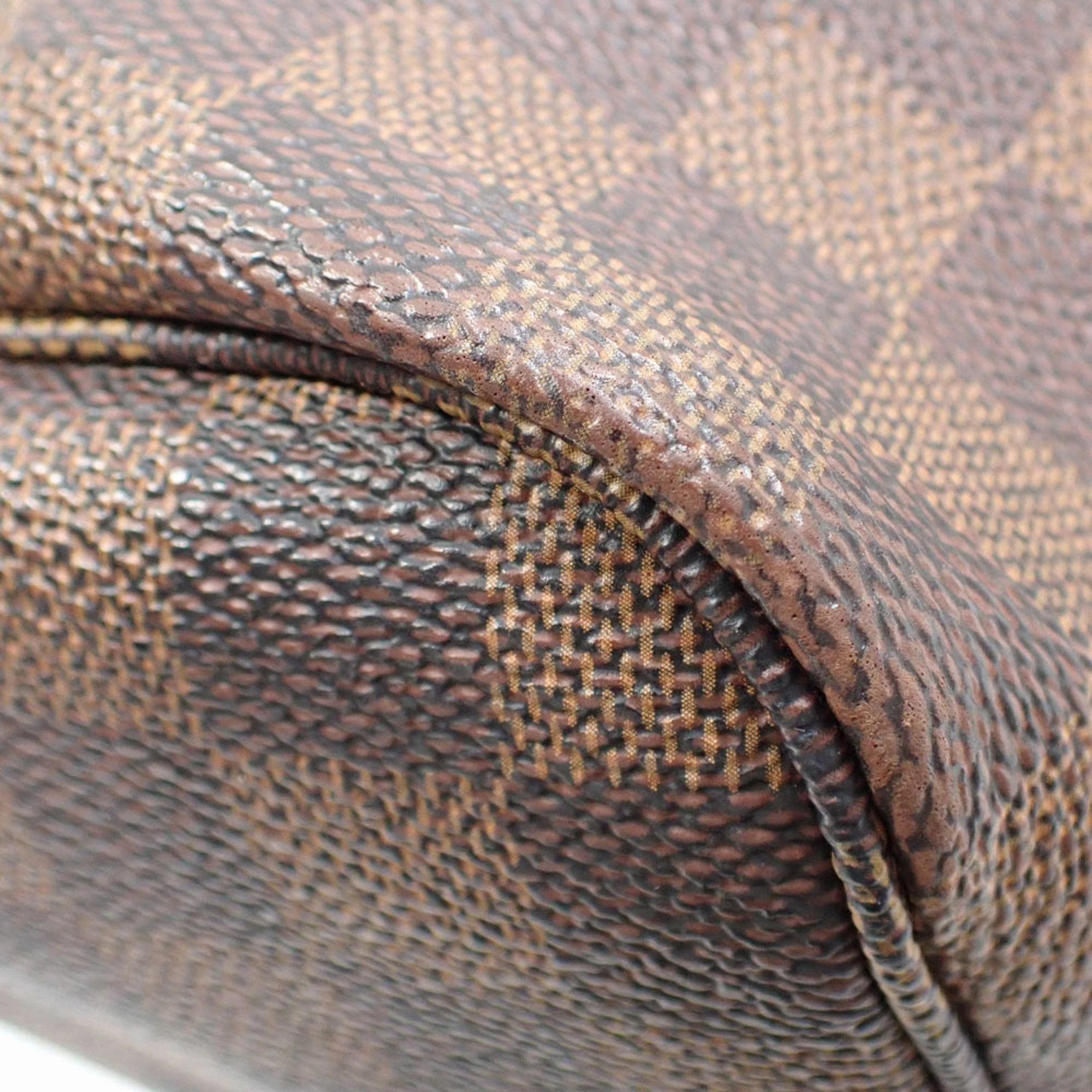 Louis Vuitton Damier Canvas Ebene Damier Canvas Tote Bag (Pre-Owned)