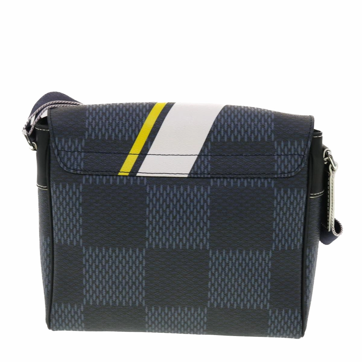 LOUIS VUITTON Damier Cobalt District PM Shoulder Bag N44002 LV 39375