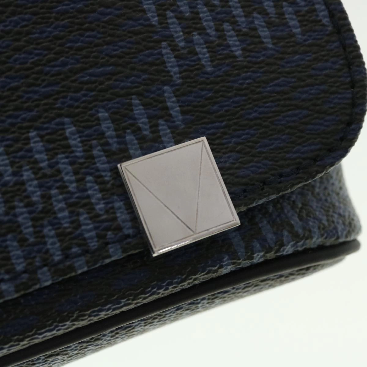 LOUIS VUITTON Damier Cobalt District PM Shoulder Bag N44002 LV 39375