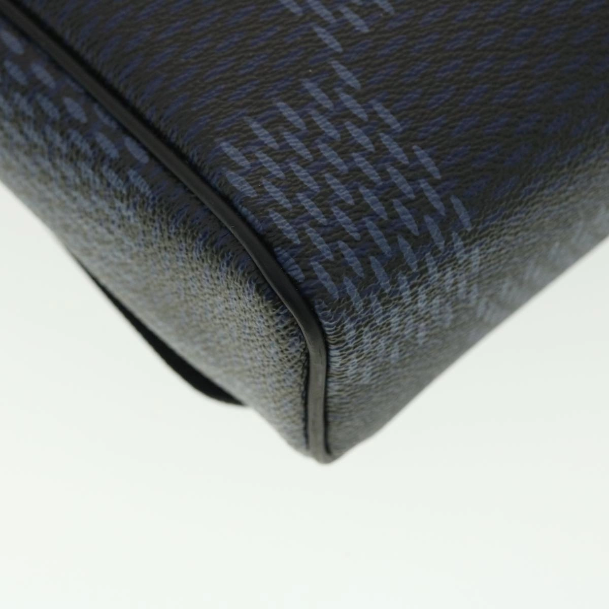 LOUIS VUITTON Damier Cobalt District PM Shoulder Bag N44002 LV 39375