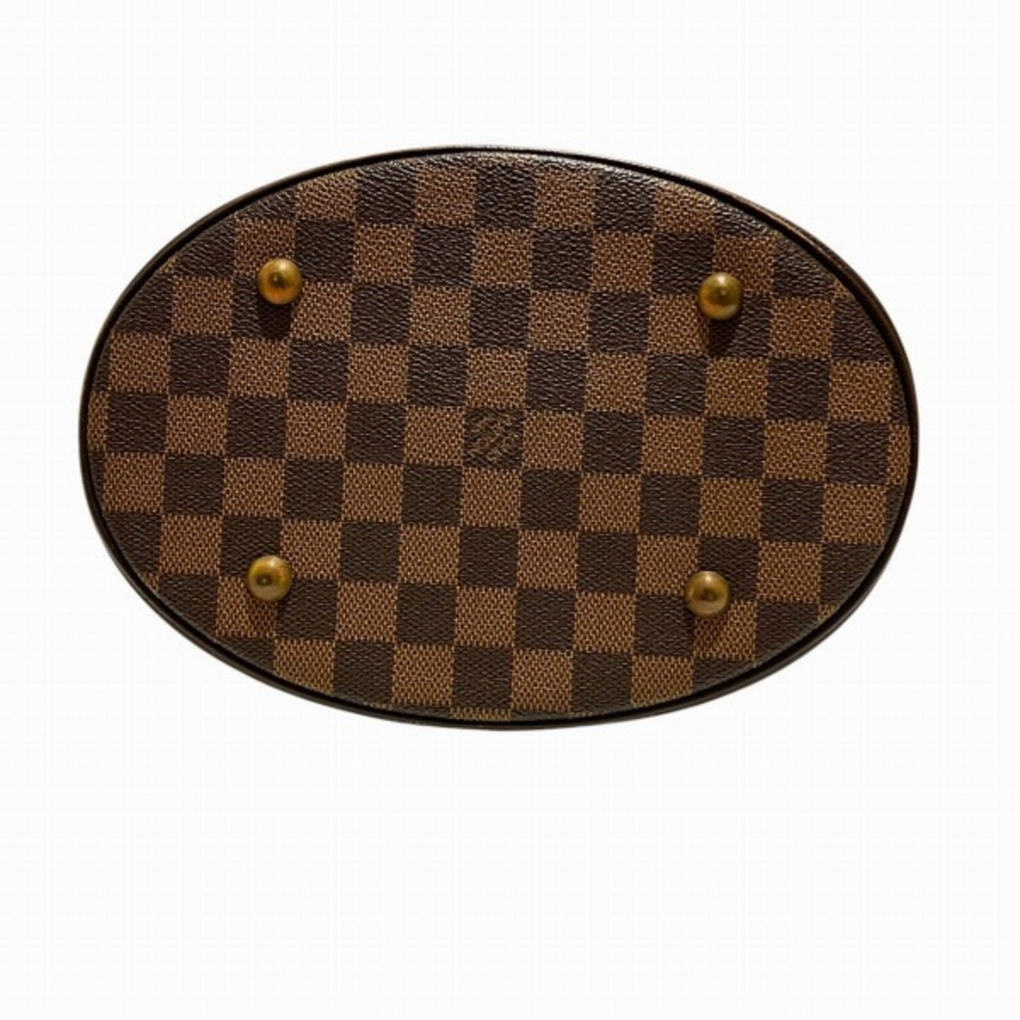 Louis Vuitton Damier Damier Canvas Damier Canvas Pouch Tote Bag (Pre-Owned)
