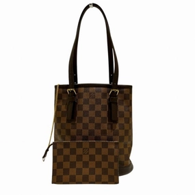 Louis Vuitton Damier Damier Canvas Damier Canvas Pouch Tote Bag (Pre-Owned)