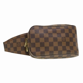LOUIS VUITTON Damier Ebene Geronimos Shoulder Bag N51994 LV 38819