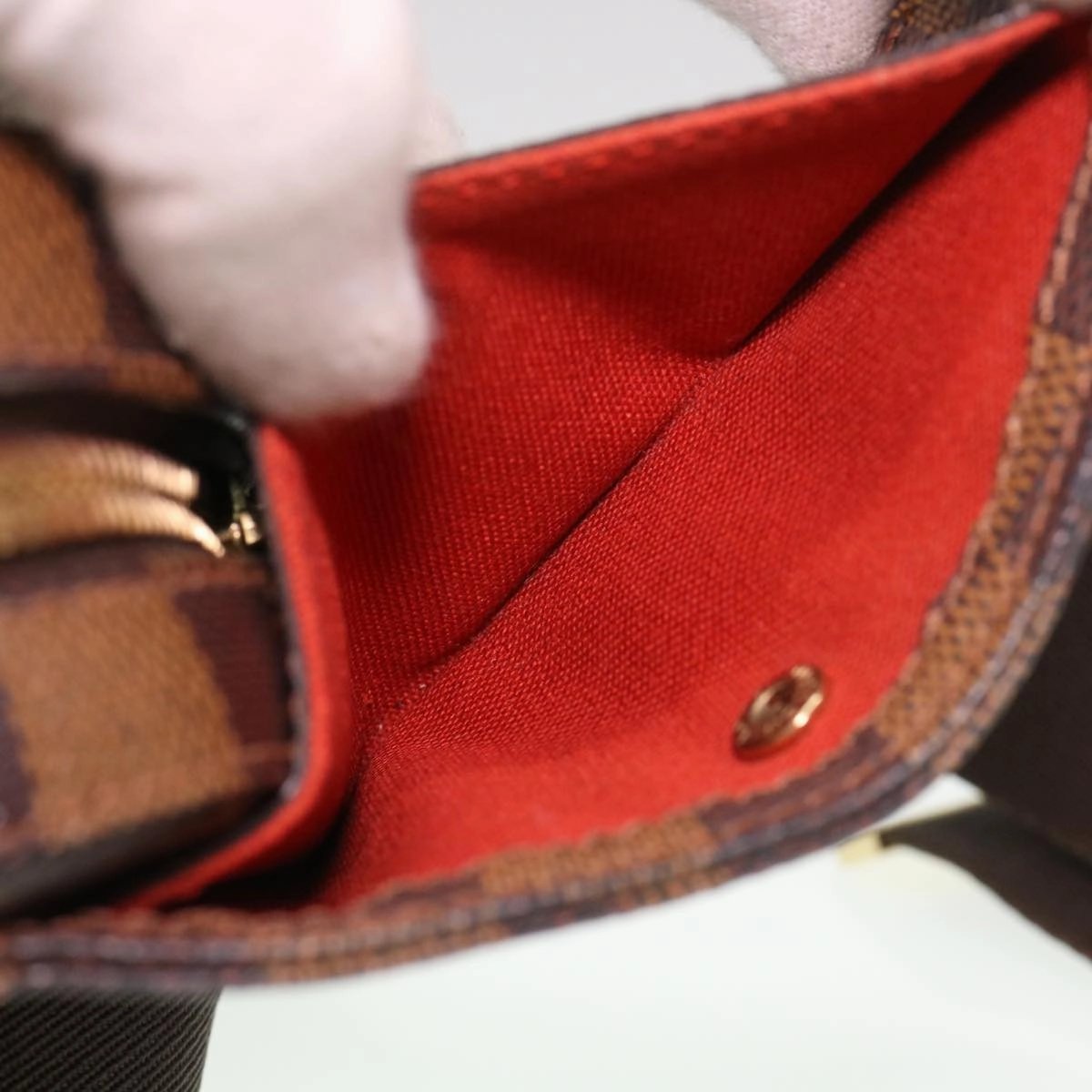 LOUIS VUITTON Damier Ebene Geronimos Shoulder Bag N51994 LV 38819
