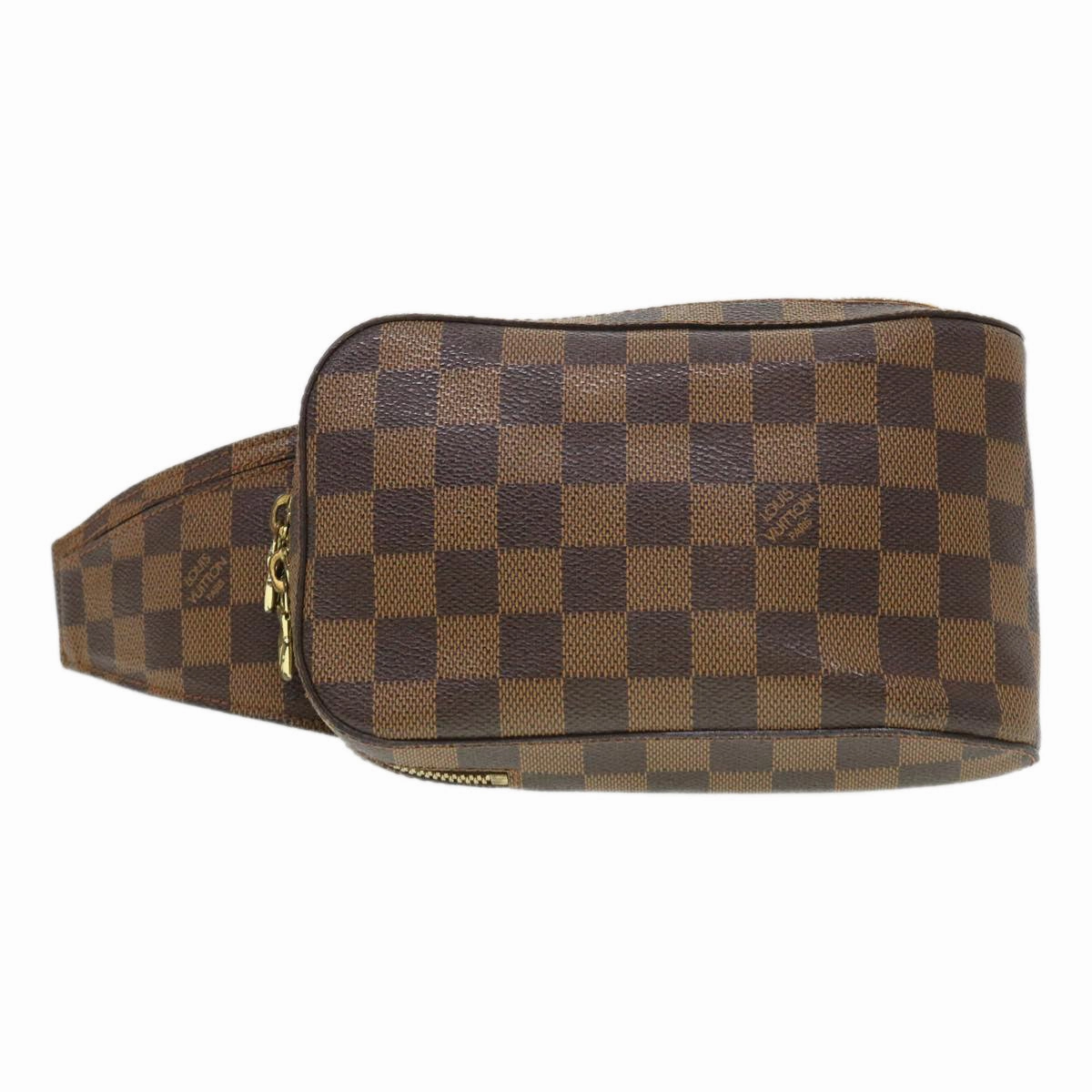LOUIS VUITTON Damier Ebene Geronimos Shoulder Bag N51994 LV 38819