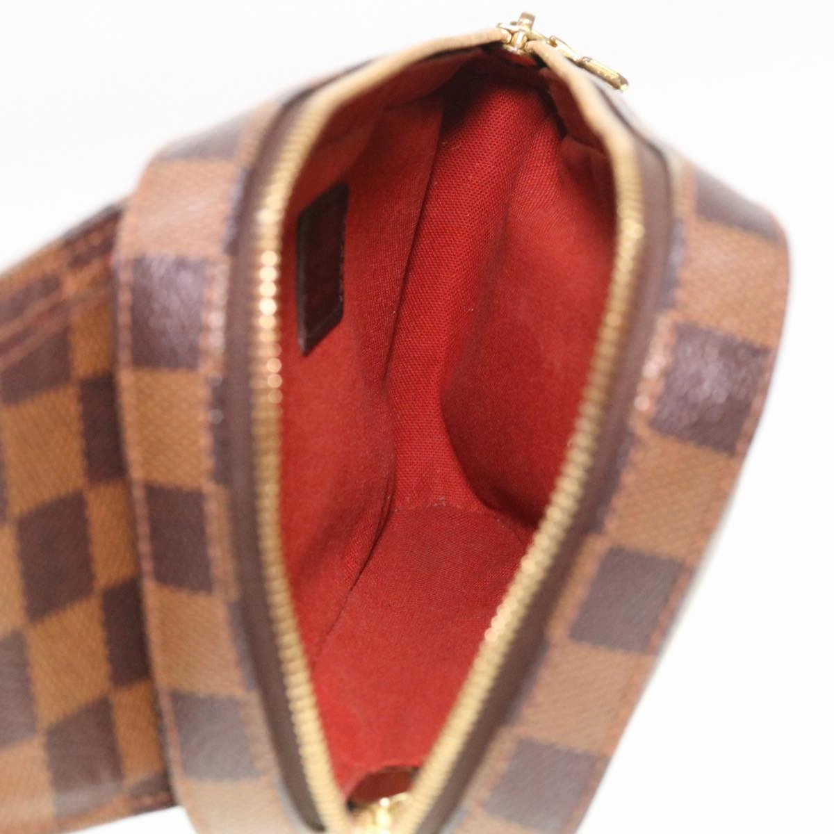 LOUIS VUITTON Damier Ebene Geronimos Shoulder Bag N51994 LV 38819