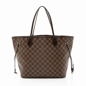 Louis Vuitton Damier Ebene Neverfull MM Tote