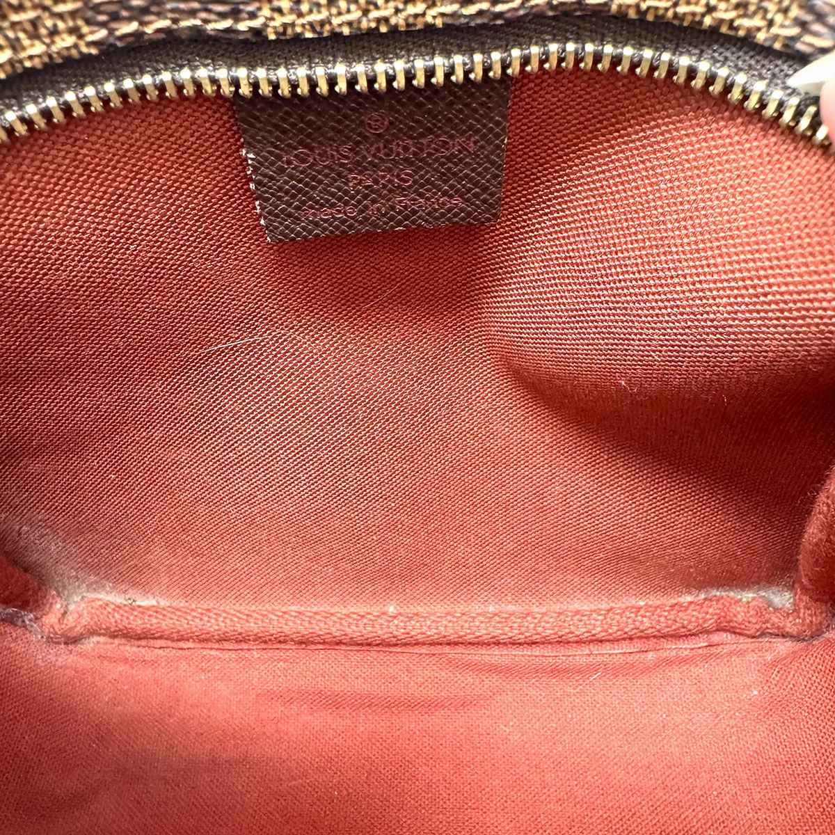 Louis Vuitton Damier Ebene Trousse Make Up Bag