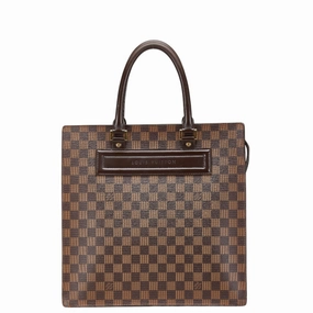 Louis Vuitton Damier Pvc Leather Handbag Tote Bag (Pre-Owned)