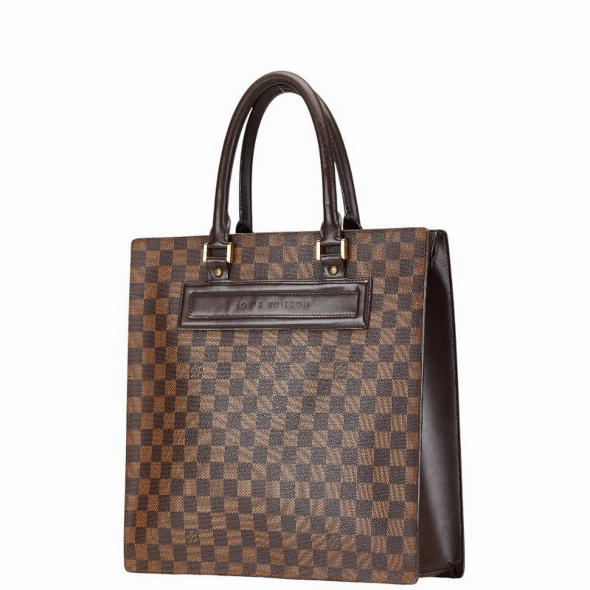 Louis Vuitton Damier Pvc Leather Handbag Tote Bag (Pre-Owned)
