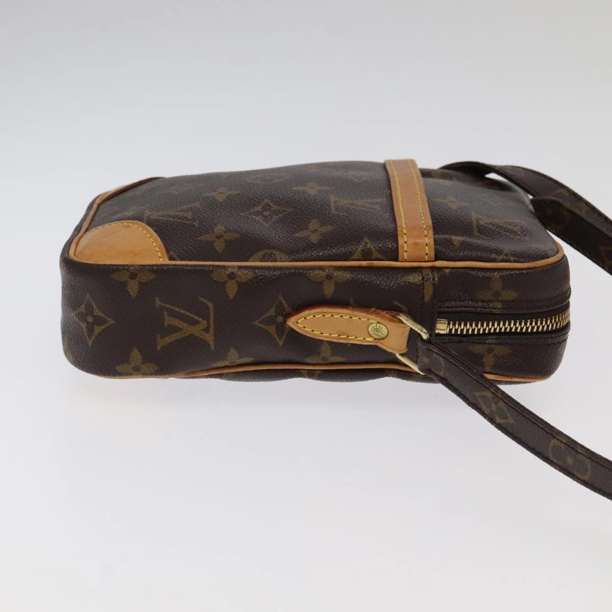 Louis Vuitton Danube Brown Canvas Shoulder Bag
