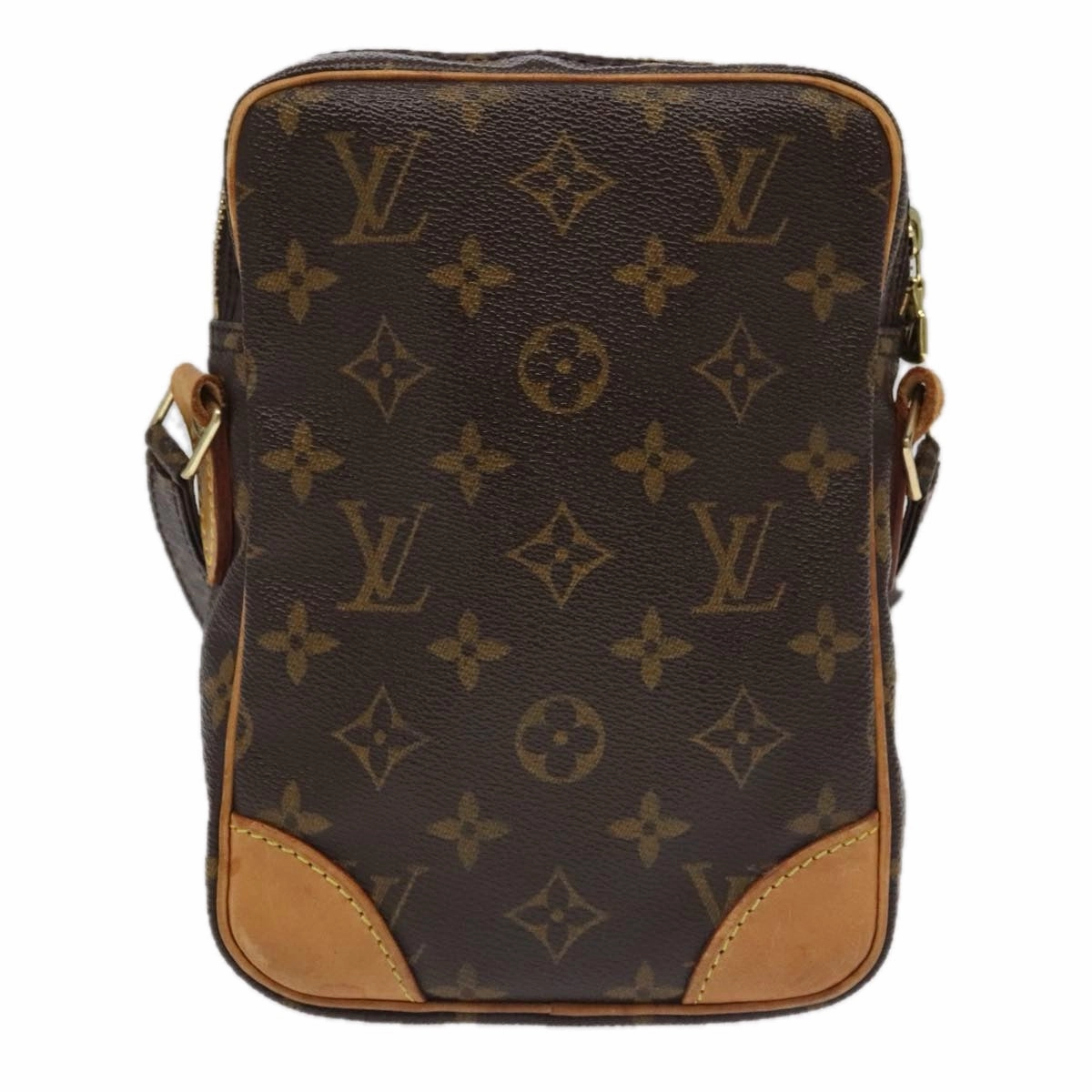 Louis Vuitton Danube Brown Canvas Shoulder Bag
