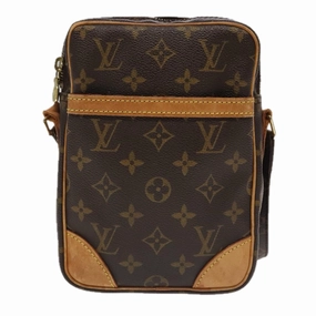 Louis Vuitton Danube Brown Canvas Shoulder Bag