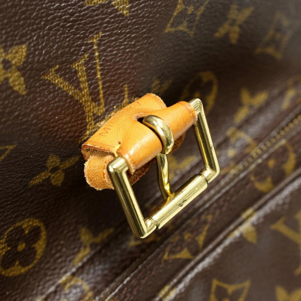 Louis Vuitton Drawstring Montsouris Monogram Canvas Backpack LV-B0505P-0001