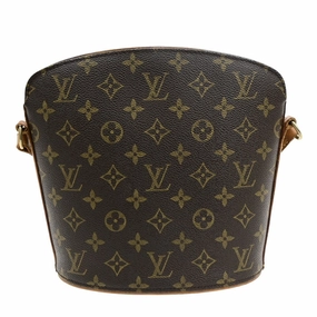 Louis Vuitton Drouot Canvas Shoulder Bag (Pre-Owned)