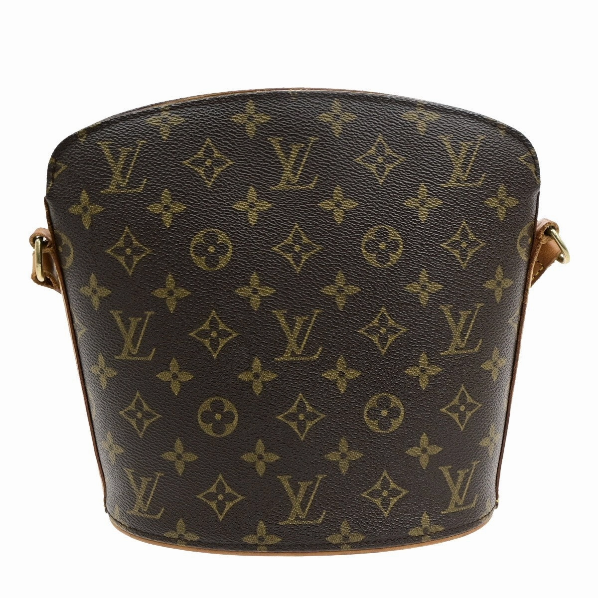 Louis Vuitton Drouot Canvas Shoulder Bag (Pre-Owned)