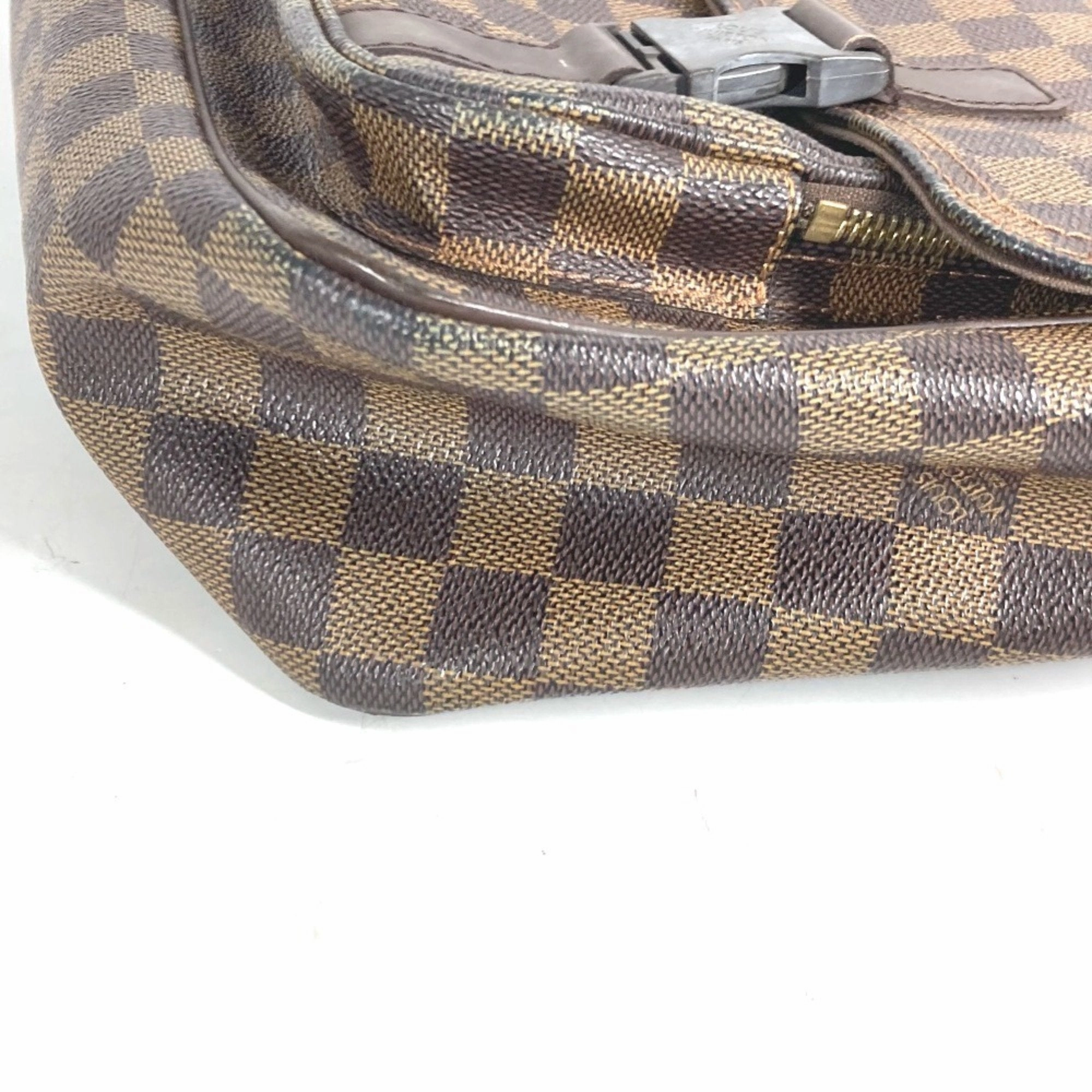 Louis Vuitton Ebene Damier Canvas Messenger Bag Shoulder Bag (Pre-Owned)
