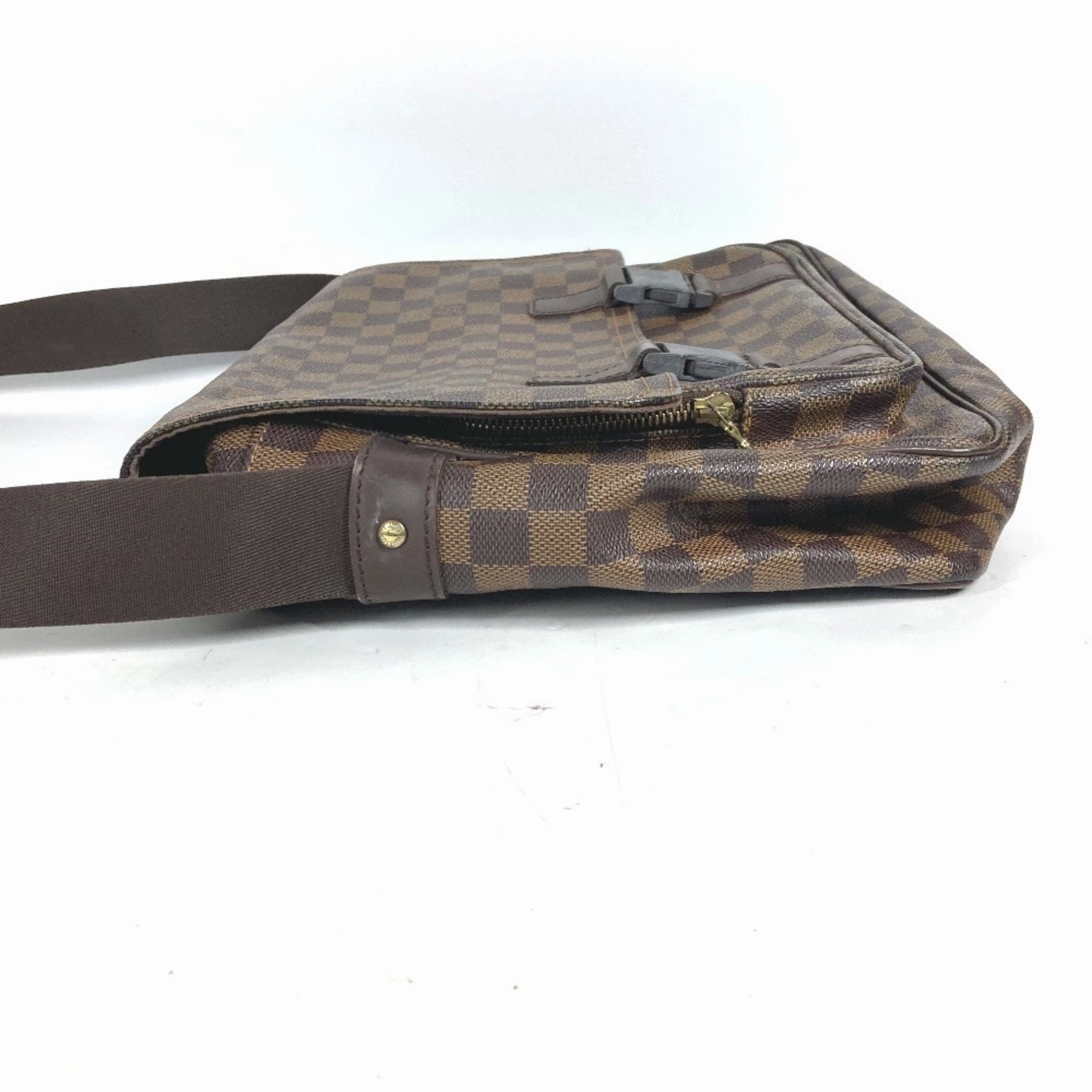 Louis Vuitton Ebene Damier Canvas Messenger Bag Shoulder Bag (Pre-Owned)