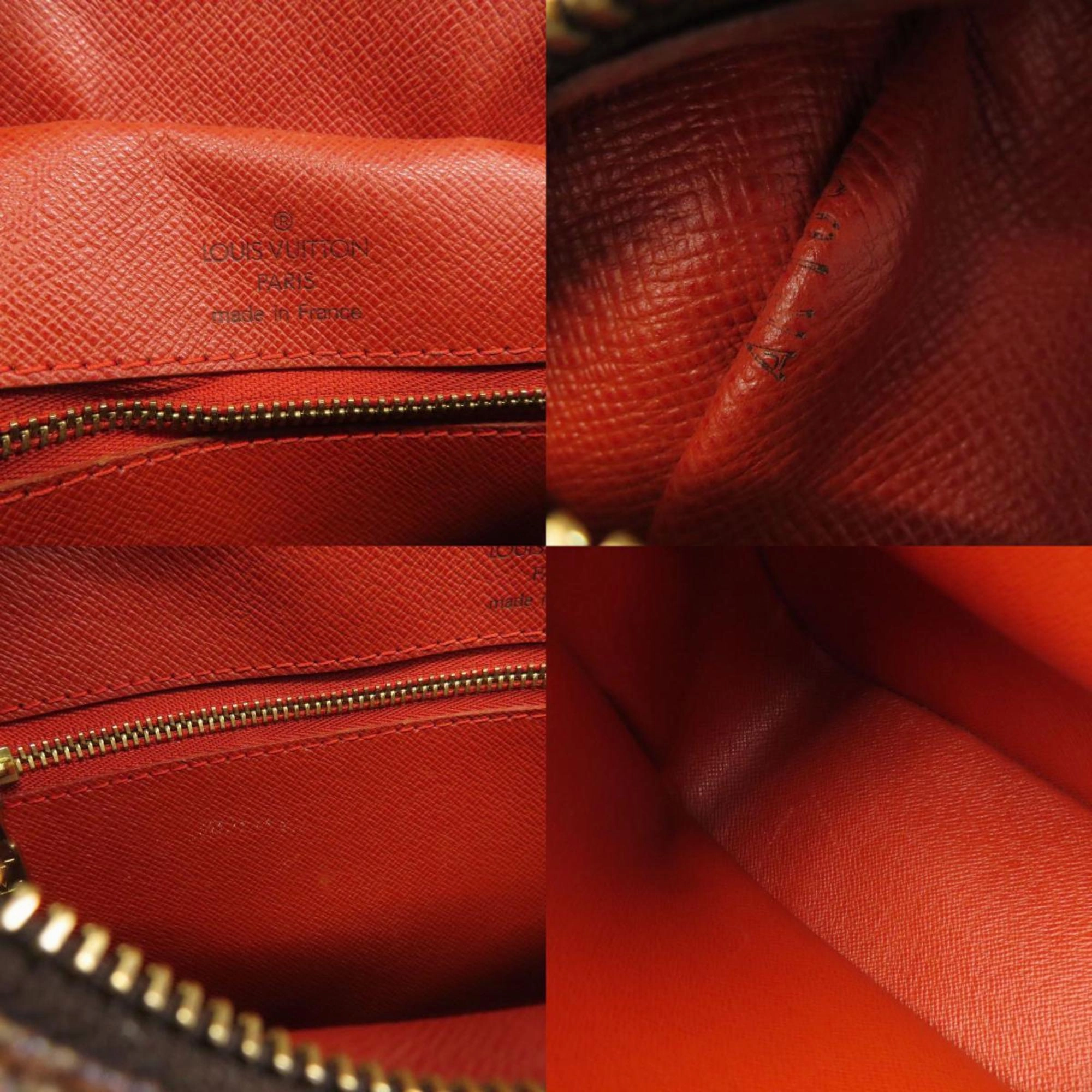 Louis Vuitton Ebene Damier Canvas Shoulder Bag (Pre-Owned)