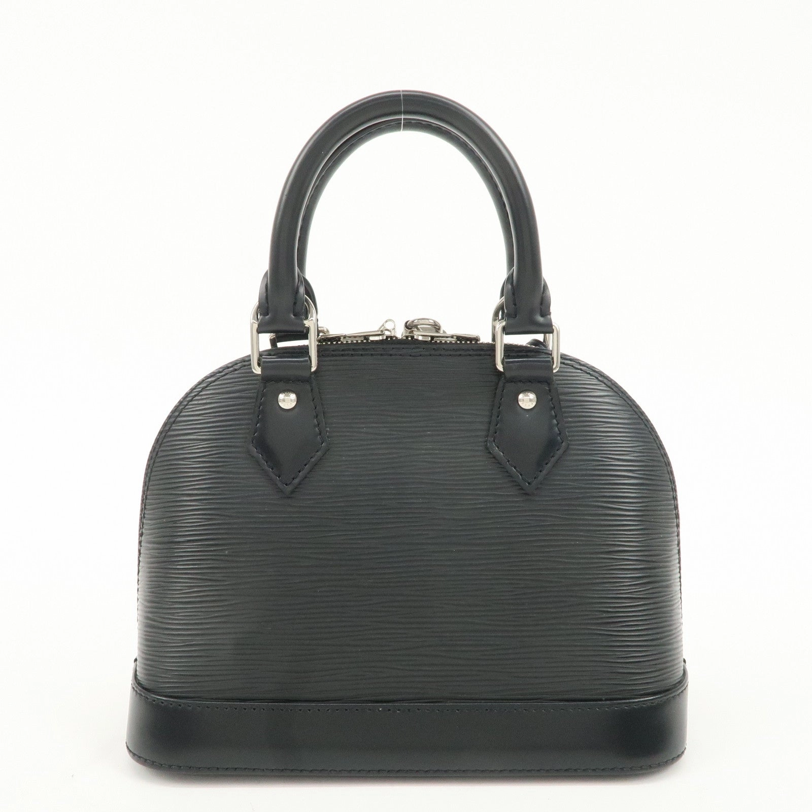 Louis Vuitton Epi Alma BB 2WAY Shoulder Bag Noir Black M40862