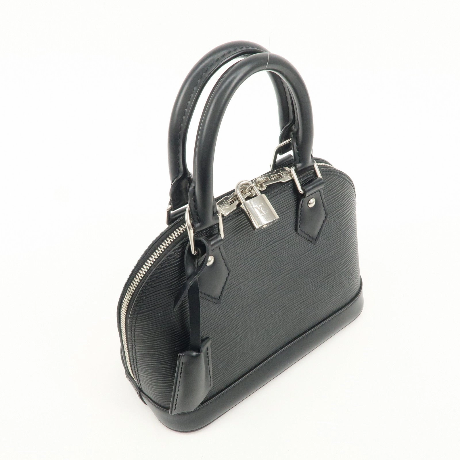 Louis Vuitton Epi Alma BB 2WAY Shoulder Bag Noir Black M40862