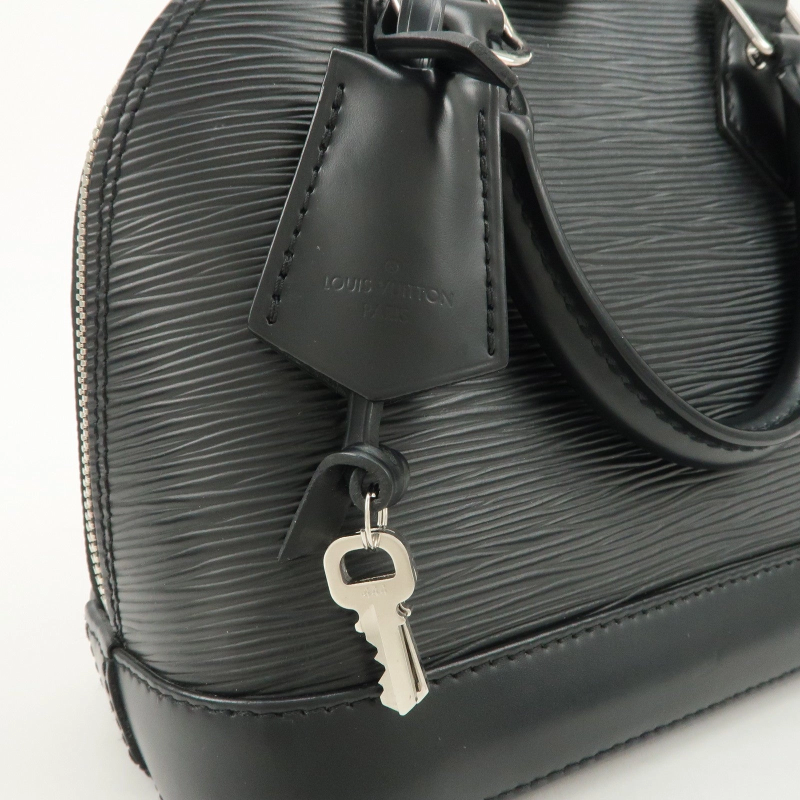 Louis Vuitton Epi Alma BB 2WAY Shoulder Bag Noir Black M40862