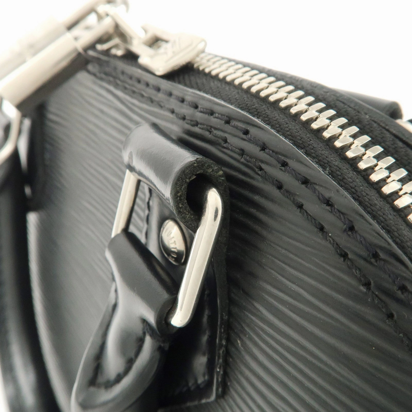 Louis Vuitton Epi Alma BB 2WAY Shoulder Bag Noir Black M40862