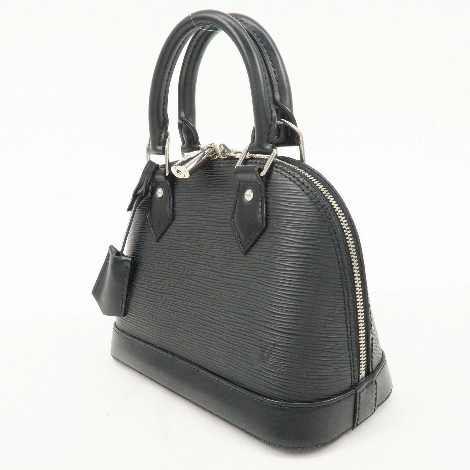 Louis Vuitton Epi Alma BB 2WAY Shoulder Bag Noir Black M40862