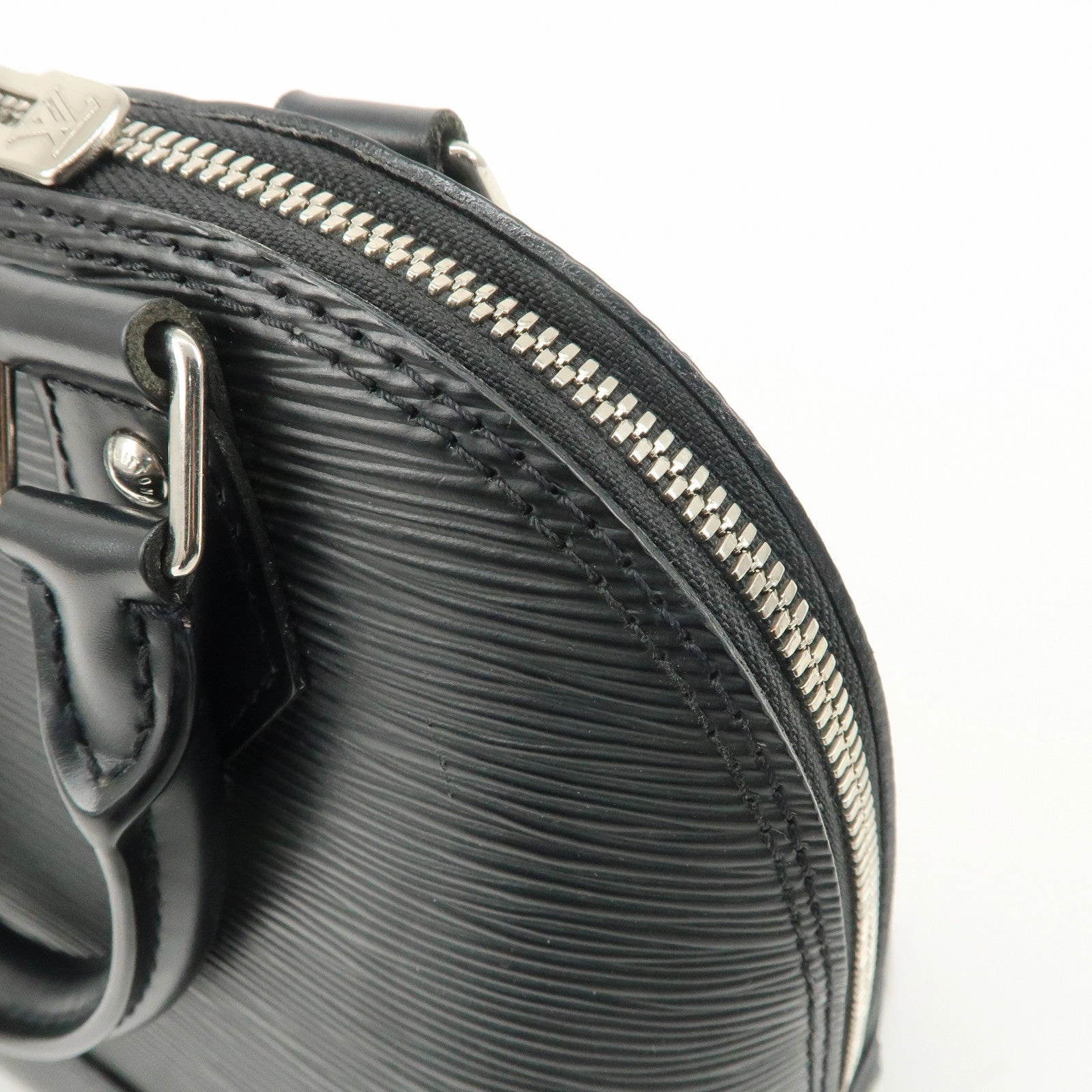 Louis Vuitton Epi Alma BB 2WAY Shoulder Bag Noir Black M40862