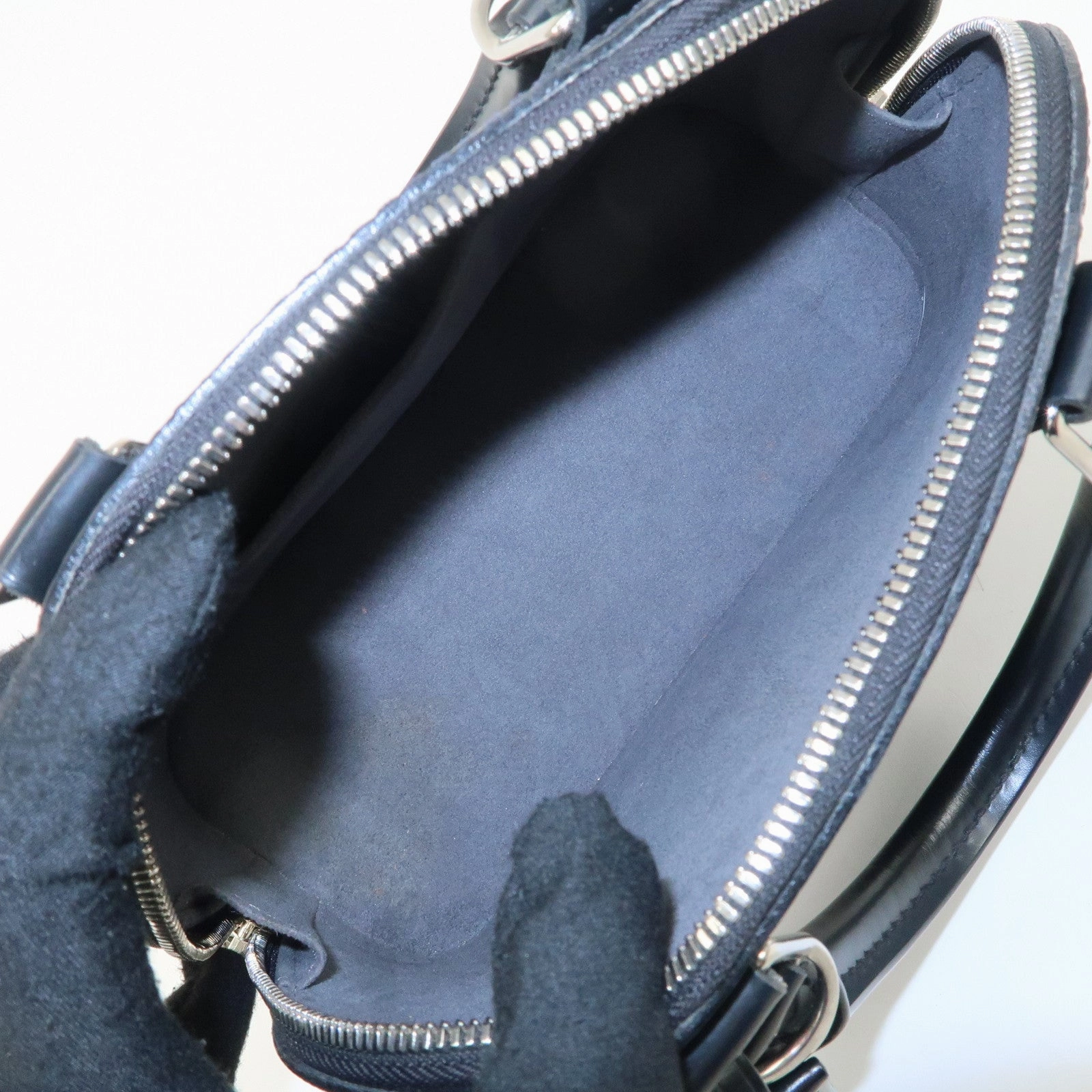 Louis Vuitton Epi Alma BB 2WAY Shoulder Bag Noir Black M40862