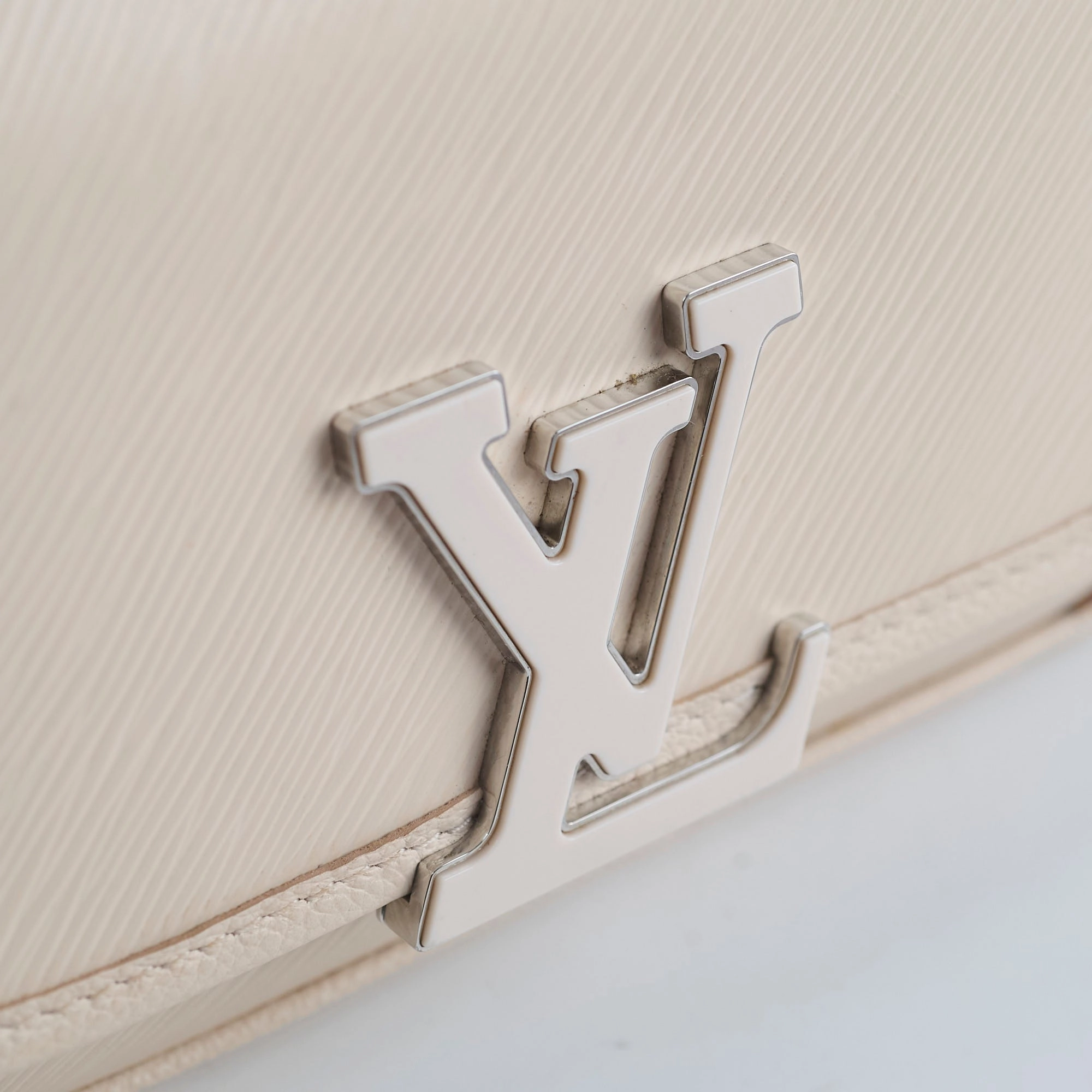 Louis Vuitton Epi Buci Bag White