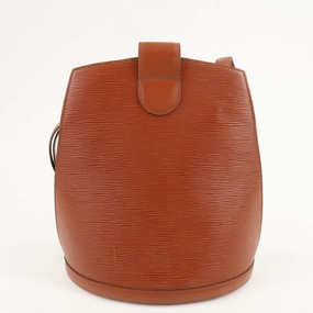 Louis Vuitton Epi Cluny Shoulder Bag Kenya Brown M52253