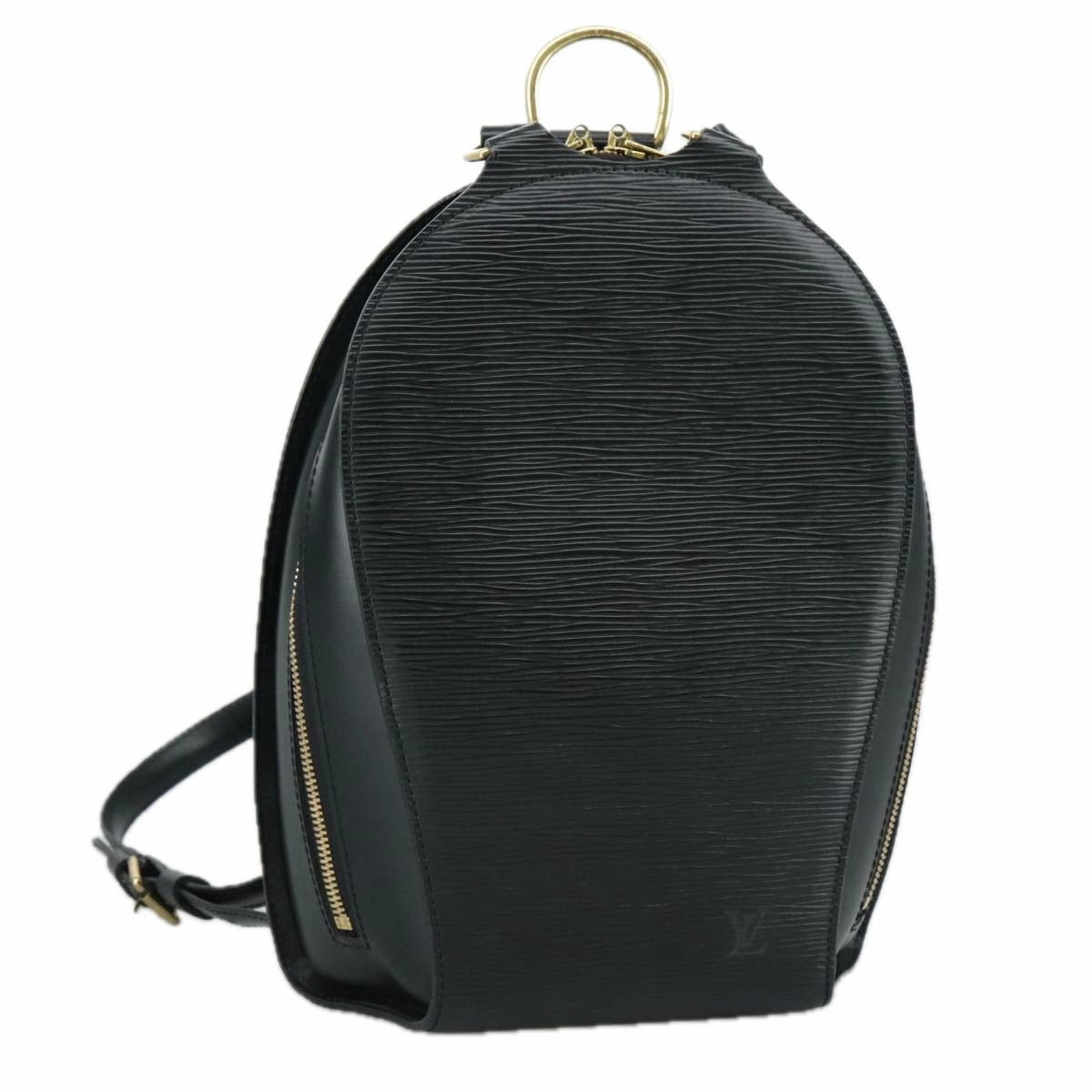 LOUIS VUITTON Epi Mabillon Backpack Black M52232 LV 104370