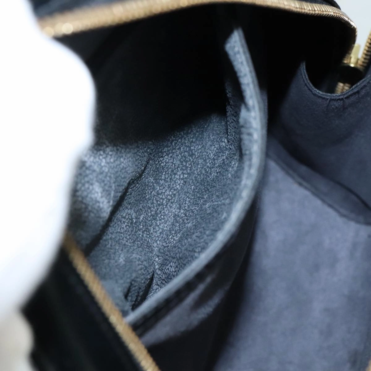 LOUIS VUITTON Epi Mabillon Backpack Black M52232 LV 104370
