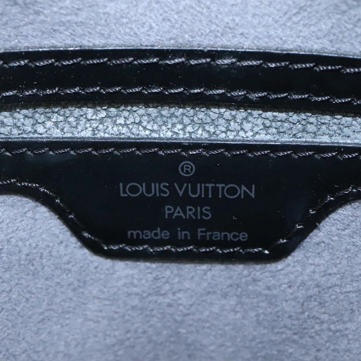 LOUIS VUITTON Epi Mabillon Backpack Black M52232 LV 104370
