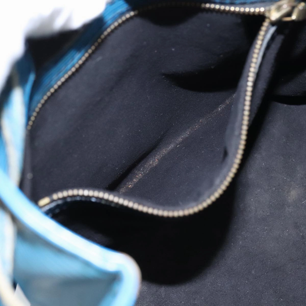 LOUIS VUITTON Epi Petit Noe Shoulder Bag Blue M44105 LV 106373