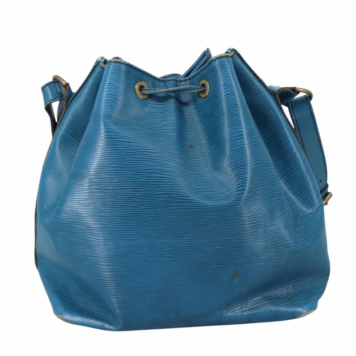 LOUIS VUITTON Epi Petit Noe Shoulder Bag Blue M44105 LV 106373