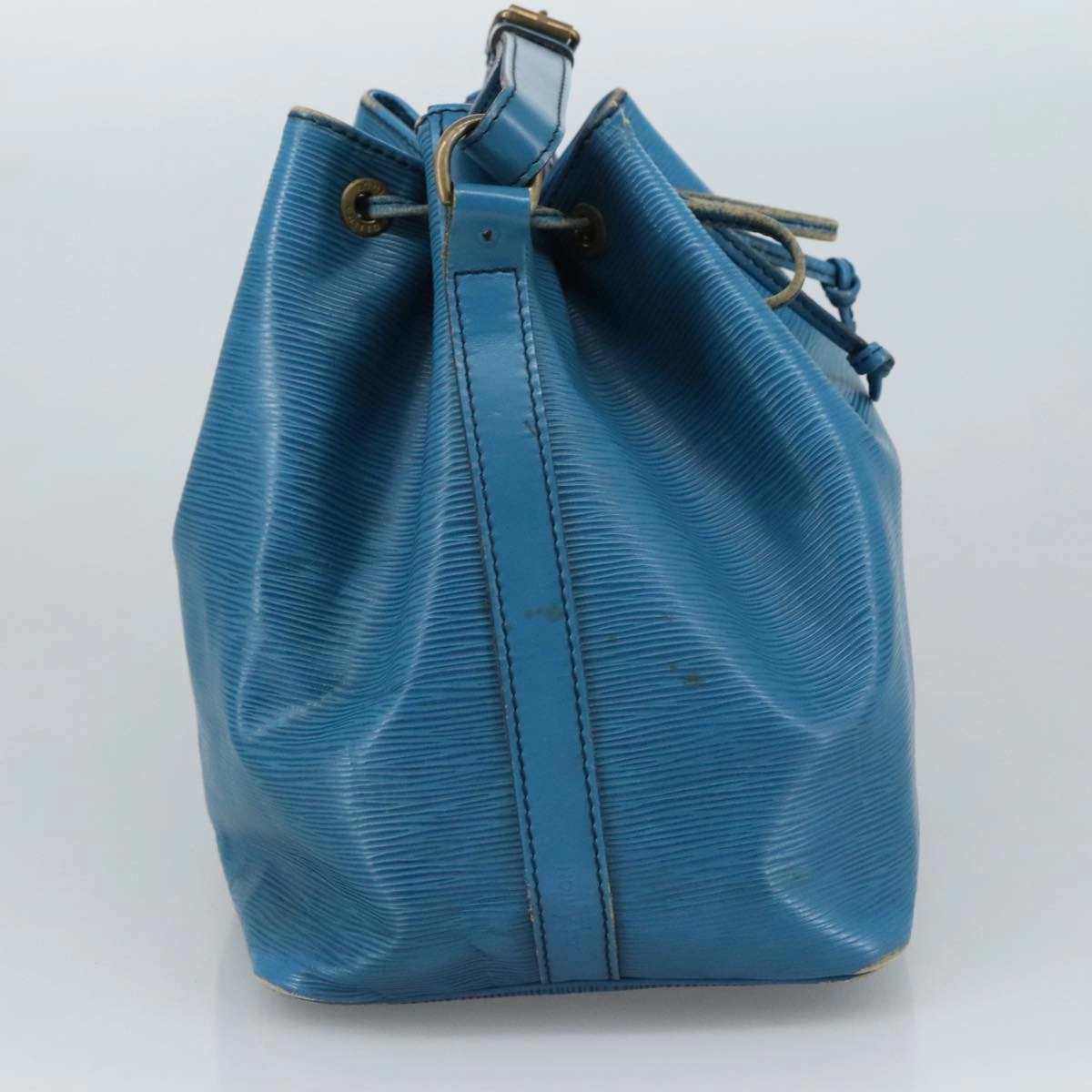 LOUIS VUITTON Epi Petit Noe Shoulder Bag Blue M44105 LV 106373