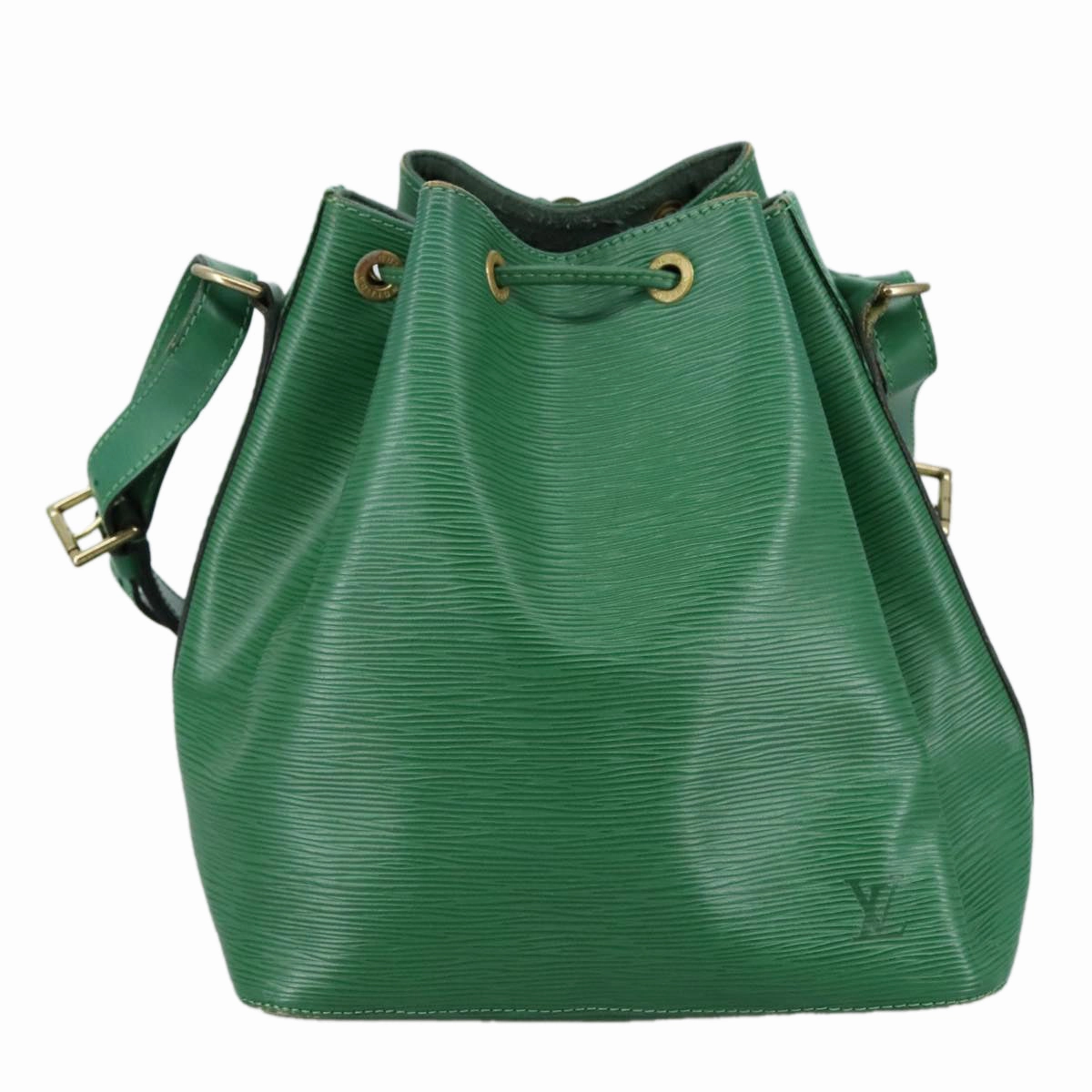 LOUIS VUITTON Epi Petit Noe Shoulder Bag Green M44102 LV 104433