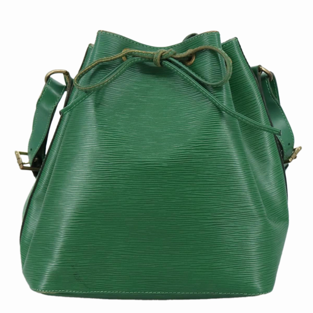 LOUIS VUITTON Epi Petit Noe Shoulder Bag Green M44102 LV 104433